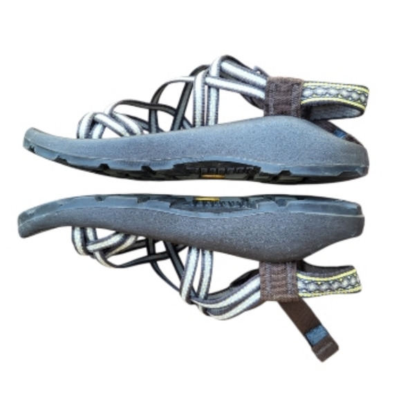 Chaco Z Cloud X Black Tan Athletic Hike Trail Walk Sandal Outdoor Shoe Women 7 - Picture 5 of 7